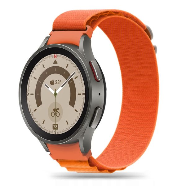 Tech-Protect Nylon Pro Band Orange-Samsung Galaxy Watch 4/5/5 Pro/6/7/FE - Image 6