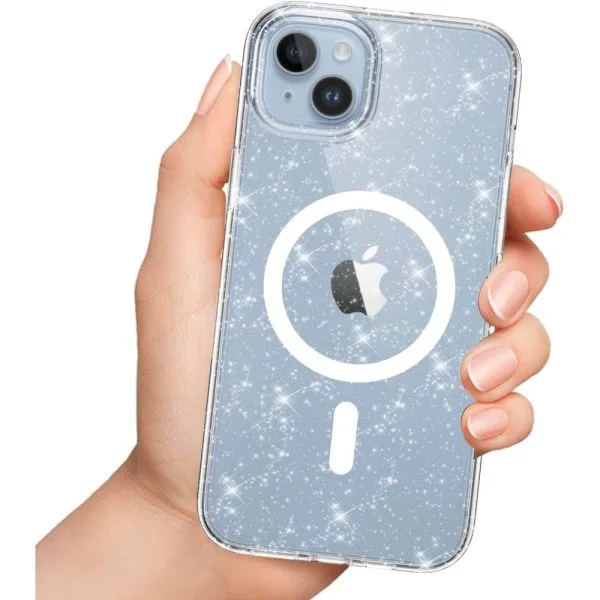 Θήκη Tech-Protect Flexair Hybrid Magsafe Glitter-Apple iPhone 14/13 - Image 9