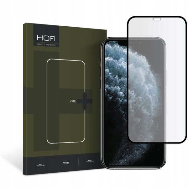 Hofi Tempered Glass Pro+ Black-Apple iPhone 11 Pro/X/XS - Image 5