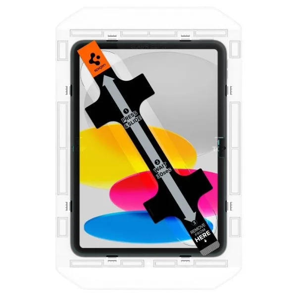 Τζάμι Προστασίας iPad 10.9 2022 / iPad 11 2025 Spigen Glas.TR EZ Fit Clear (AGL05554) - Image 8