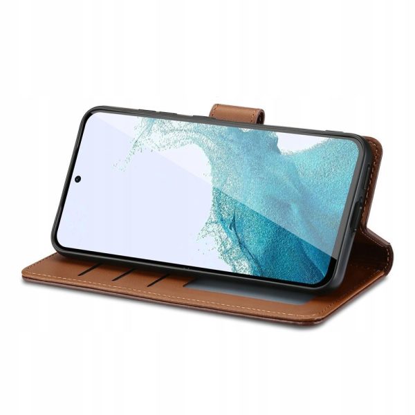 Θήκη Tech-Protect Wallet Brown-Samsung Galaxy A14 4G/5G - Image 8