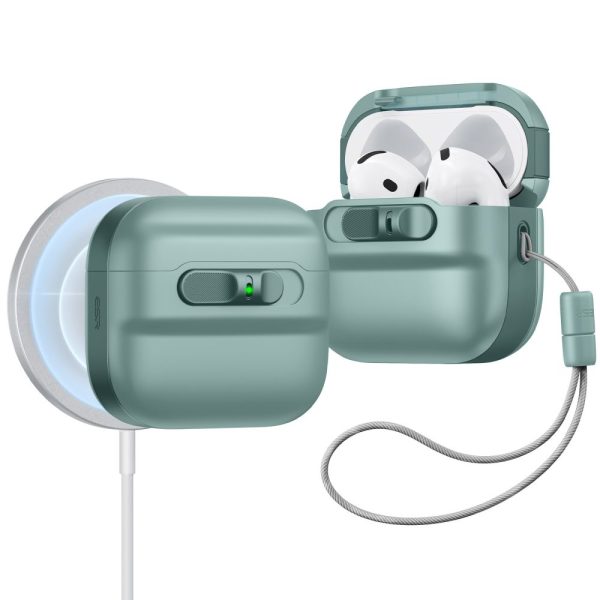 Θήκη ESR Pulse FlickLock (HaloLock) Green-Apple AirPods 4