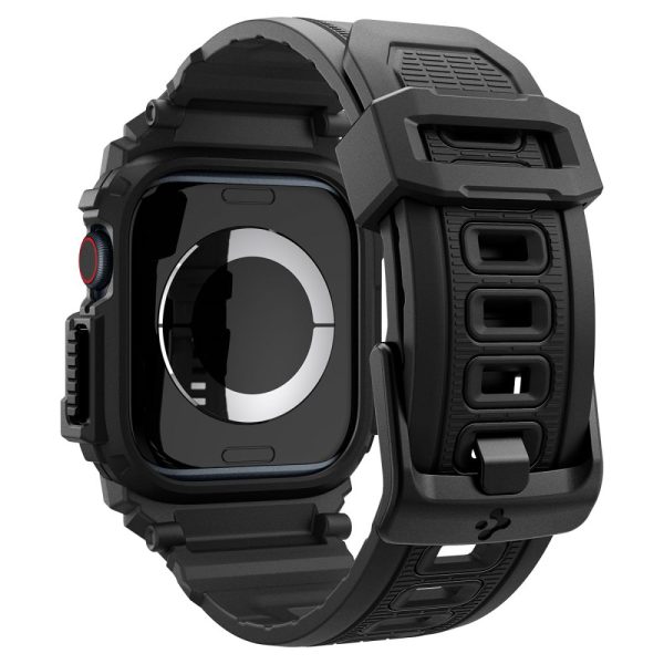 Spigen Rugged Armor Pro Matte Black-Apple Watch 10 42mm (ACS08591) - Image 2