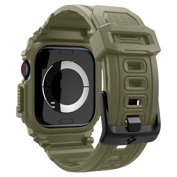 Spigen Rugged Armor Pro Vintage Khaki-Apple Watch 10 46mm (ACS08608) - Image 2