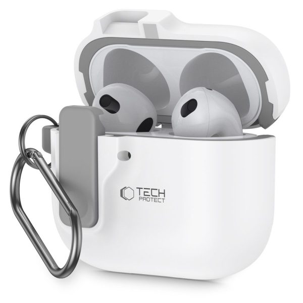 Θήκη Tech-Protect Slim Hook White-Apple AirPods 4