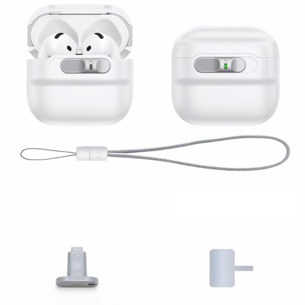 Θήκη ESR Pulse FlickLock (HaloLock) White-Apple AirPods 4 - Image 2