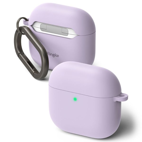 Θήκη Ringke Silicone Purple-Apple AirPods 4 - Image 2