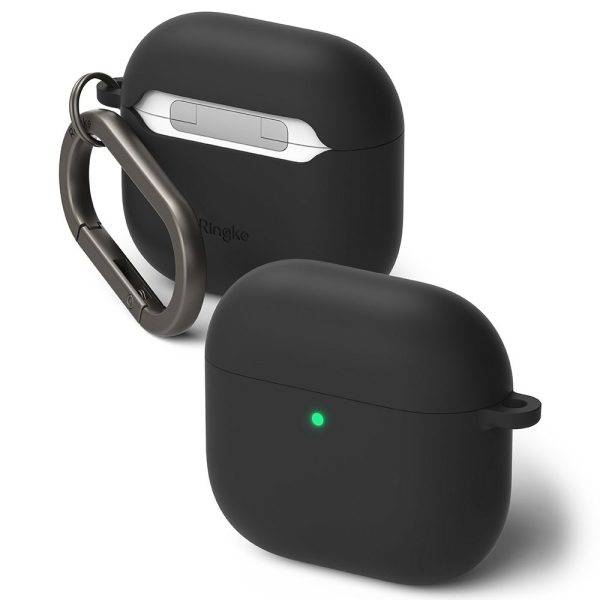 Θήκη Ringke Silicone Black-Apple AirPods 4 - Image 2