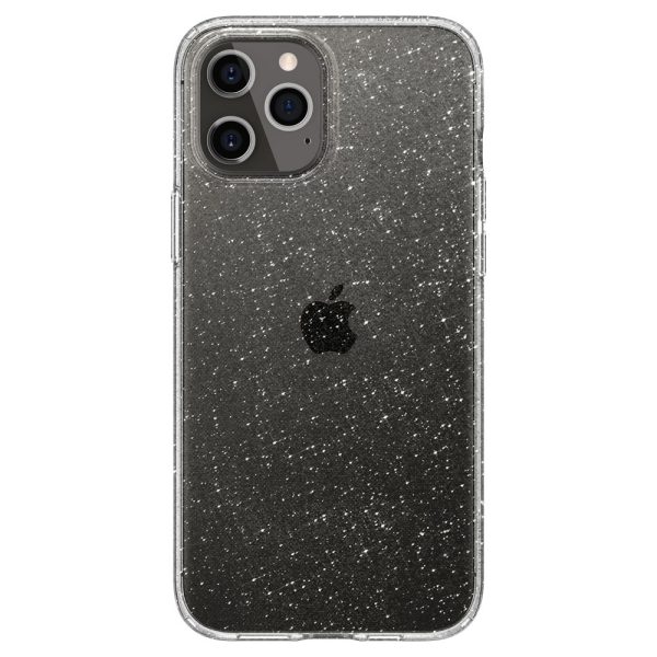 Spigen Liquid Crystal Glitter Case Crystal Quartz for Apple iPhone 12 / 12 Pro (ACS01698) - Image 3