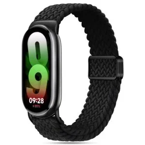 Λουράκι Xiaomi Smart Band 8 9 10 NFC Tech-Protect Nylonmag Black