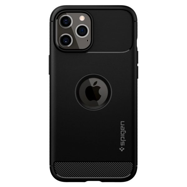 Spigen Rugged Armor Case Black for Apple iPhone 12 / 12 Pro (ACS01700) - Image 3