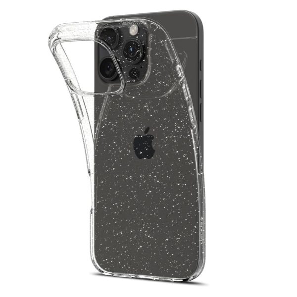 Θήκη Spigen Liquid Crystal Glitter Crystal Quartz-Apple iPhone 16 Pro Max (ACS07985) - Image 2