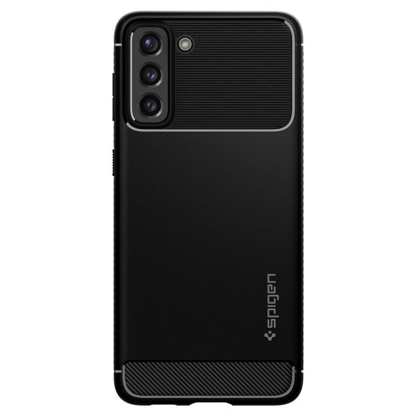 Θήκη Spigen Rugged Armor Black - Samsung Galaxy S21 (ACS02421) - Image 3