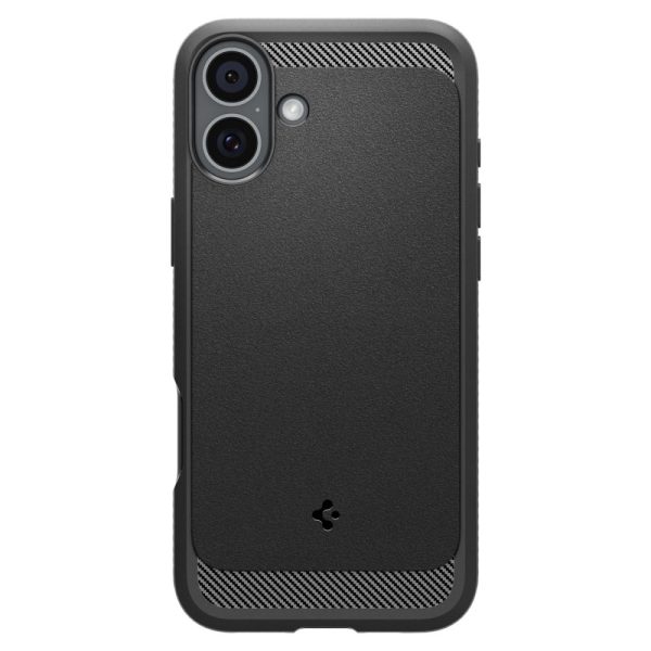 Θήκη Spigen Rugged Armor (MagFit) Black-Apple iPhone 16 (ACS08214) - Image 2