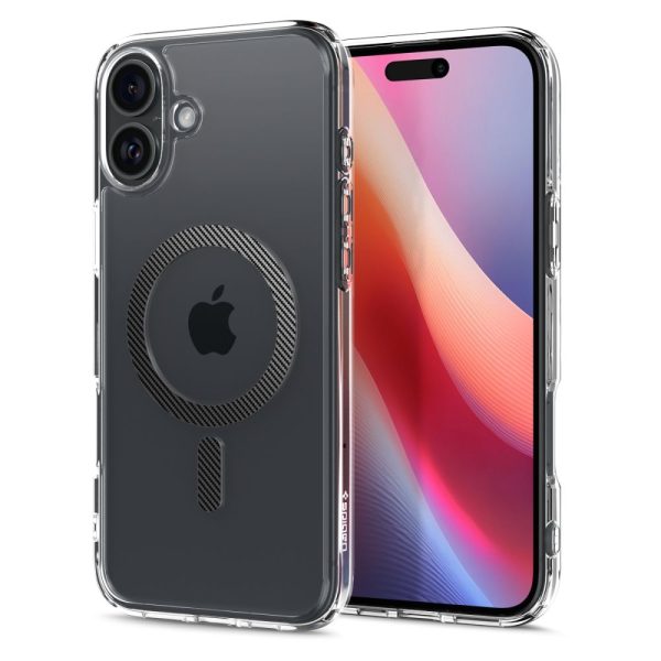 Θήκη Spigen Ultra Hybrid MagFit Carbon Fiber-Apple iPhone 16 (ACS08207) - Image 2