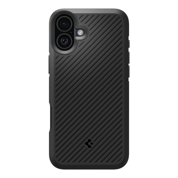 Θήκη Spigen Core Armor Matte Black-Apple iPhone 16 (ACS08220) - Image 2