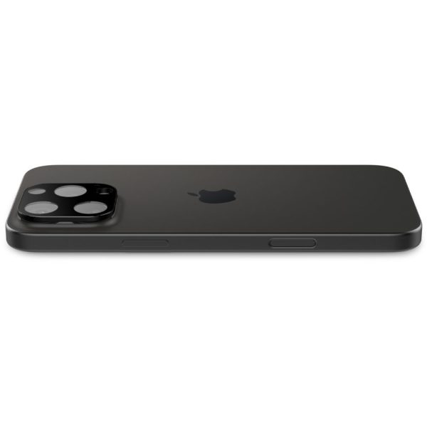 Spigen Camera Lens Protector Optik GLAS.tR 2PCS Black-Apple iPhone 16 Pro/16 Pro Max/15 Pro/15 Pro Max/14 Pro/14 Pro Max (AGL05273) - Image 21