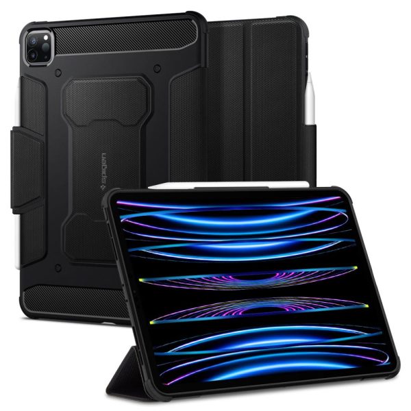 Spigen Rugged Armor Pro Case Black for Apple iPad Pro 11" (22/21/20/18) ACS01024 - Image 2