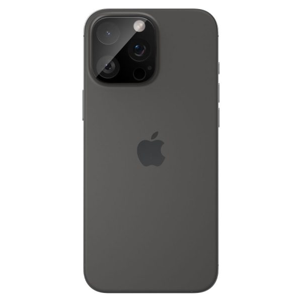 Spigen Camera Lens Protector Optik GLAS.tR 2PCS Black-Apple iPhone 16 Pro/16 Pro Max/15 Pro/15 Pro Max/14 Pro/14 Pro Max (AGL05273) - Image 25