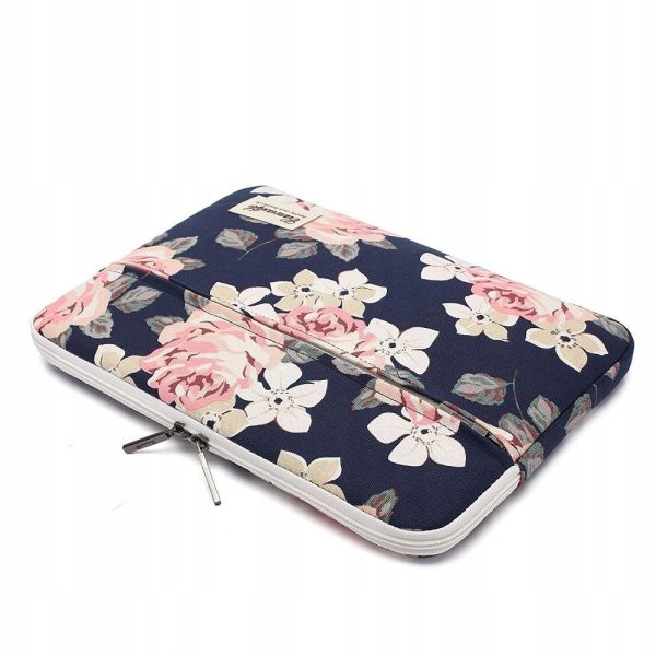 Canvaslife Sleeve for Laptop 13"-14" Navy Rose - Image 9