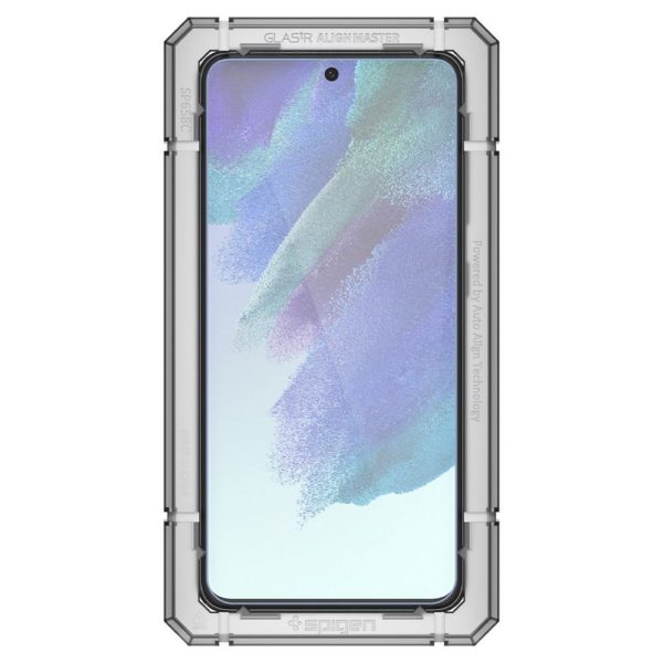 Spigen Screen Protector AlignMaster GLAS.tR (2-PACK) - Samsung Galaxy S21 FE 5G (AGL03088) - Image 3