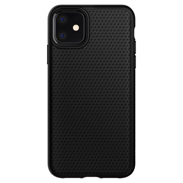 Spigen Liquid Air Case Matte Black for Apple iPhone 11 (076CS27184) - Image 3