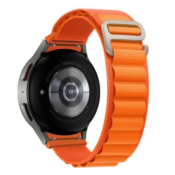 Tech-Protect Nylon Pro Band Orange-Samsung Galaxy Watch 4/5/5 Pro/6/7/FE - Image 7