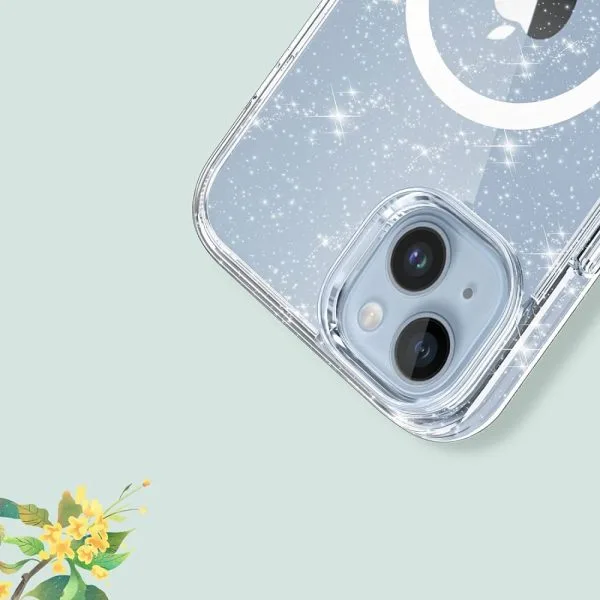 Θήκη Tech-Protect Flexair Hybrid Magsafe Glitter-Apple iPhone 14/13 - Image 10
