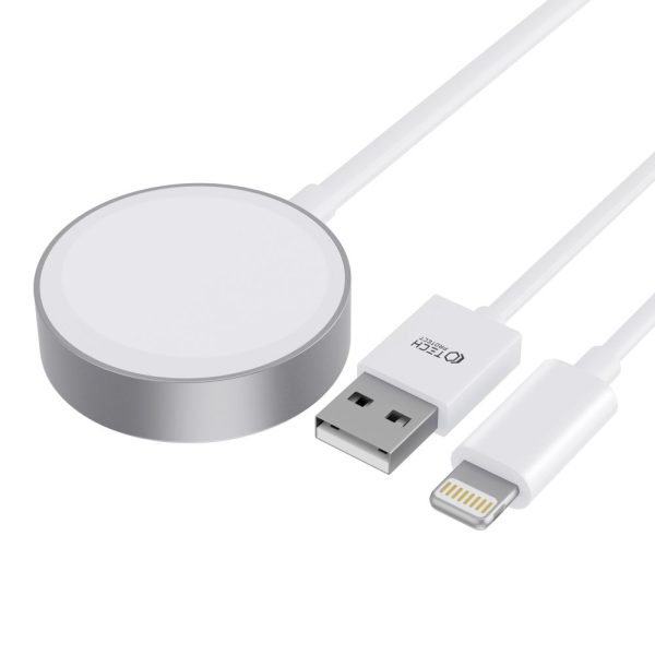 Tech-Protect Ultraboost 2in1 Magnetic Charging Cable & Lightning 1.5m White - Image 7