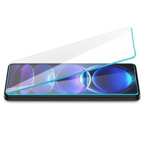 Spigen GLAS.tR Slim 2PCS Clear-Xiaomi Redmi Note 12 Pro 5G/12 Pro+ Plus/Poco X5 Pro 5G (AGL06045) - Image 13