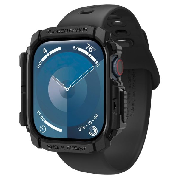 Θήκη Spigen Rugged Armor Matte Black-Apple Watch 10 42mm (ACS08585) - Image 3