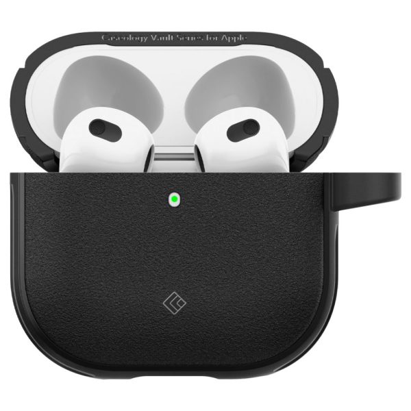 Θήκη Caseology by Spigen Vault Series Black-Apple AirPods 4 (ACS08655) - Image 3