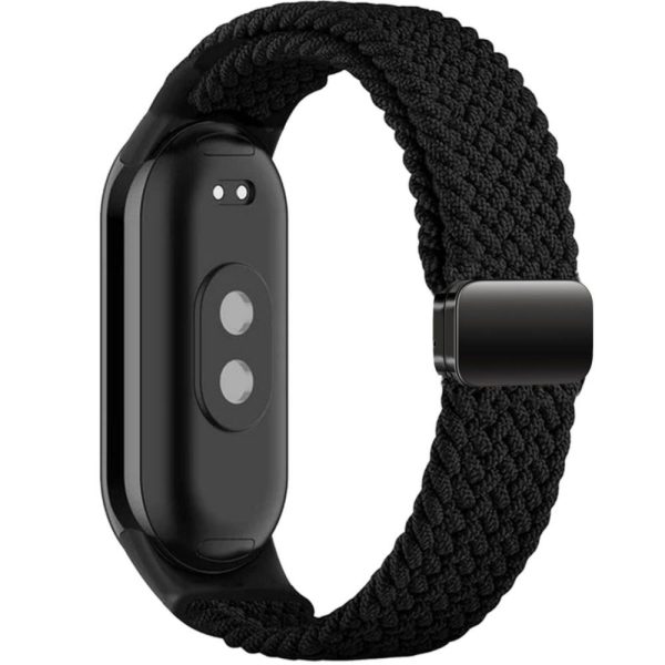 Tech-Protect NylonMag Black-Xiaomi Smart Band 8/9/NFC - Image 2