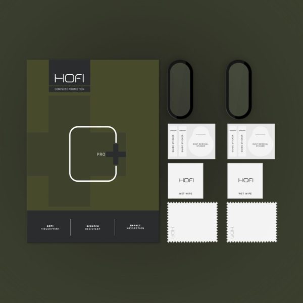 Hofi Hybrid Pro+ Glass Black-Xiaomi Smart Band 9/9 NFC (2-Pack) - Image 2