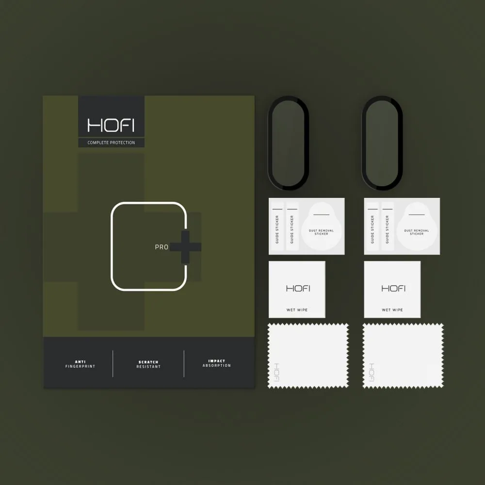 Προστασία Οθόνης Xiaomi Smart Band 9 / 9 NFC Hofi Hybrid Pro+ 2-Pack Black - Image 2