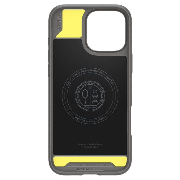 Θήκη Spigen Rugged Armor (MagFit) Grey-Apple iPhone 16 Pro Max (ACS07987) - Image 3