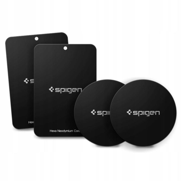 Spigen A210 Car Mount Metal Plates 4PCS Black (000EP20342) - Image 5