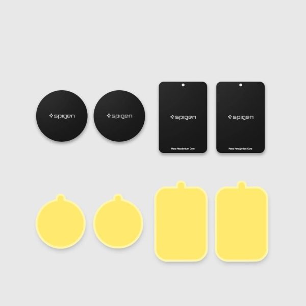 Spigen A210 Car Mount Metal Plates 4PCS Black (000EP20342) - Image 7