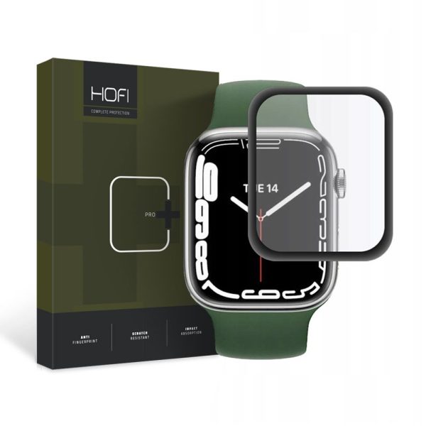 Hofi Hybrid Glass Black-Apple Watch Series 41mm - Image 2