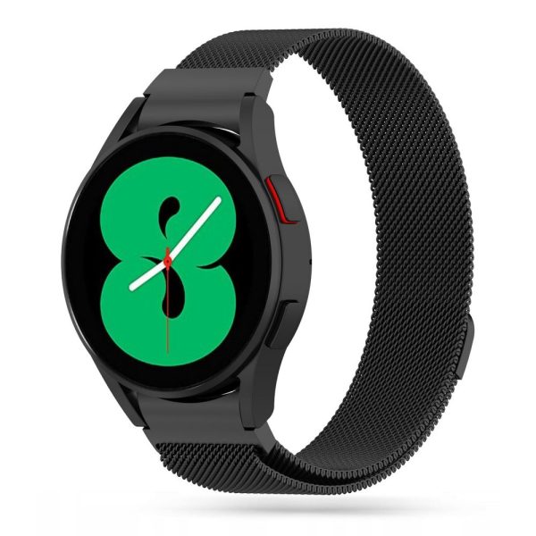 Tech-Protect Milanese "2" Band Black-Samsung Galaxy Watch 4/5/5 Pro/6/7/FE - Image 2