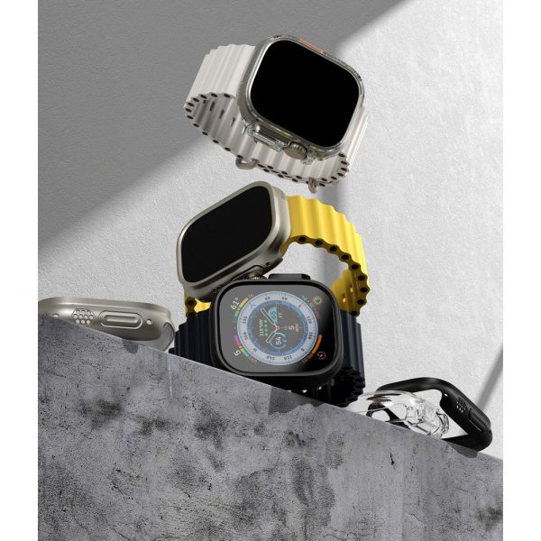 Ringke Slim 2-Pack Clear & Black-Apple Watch Series 49mm - Image 15