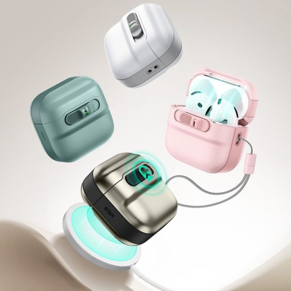 Θήκη ESR Pulse FlickLock (HaloLock) Pink-Apple AirPods 4 - Image 3