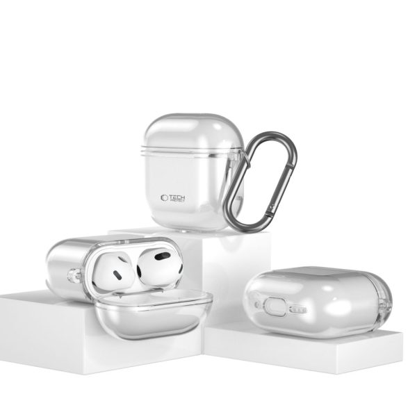 Θήκη Tech-Protect Flexair Clear-Apple AirPods 4 - Image 3