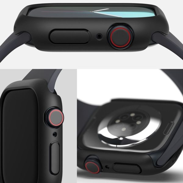 Θήκη Ringke Slim Clear & Matte Black-Apple Watch 10 46mm - Image 3