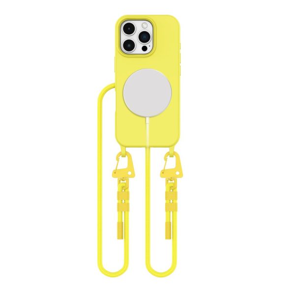 Tech-Protect MagNecklace MagSafe Canary Yellow-Apple iPhone 16 Pro Max