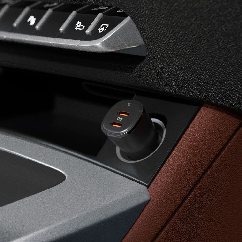 Φορτιστής Αυτοκινήτου Spigen ArcStation Essential EV502 50W USB-C Black (ACP08523) - Image 3