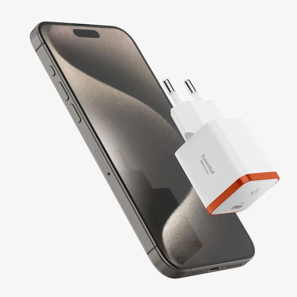 Φορτιστής Πρίζας Spigen ArcStation Essential EE301EU 30W USB-C White (ACH08449) - Image 3