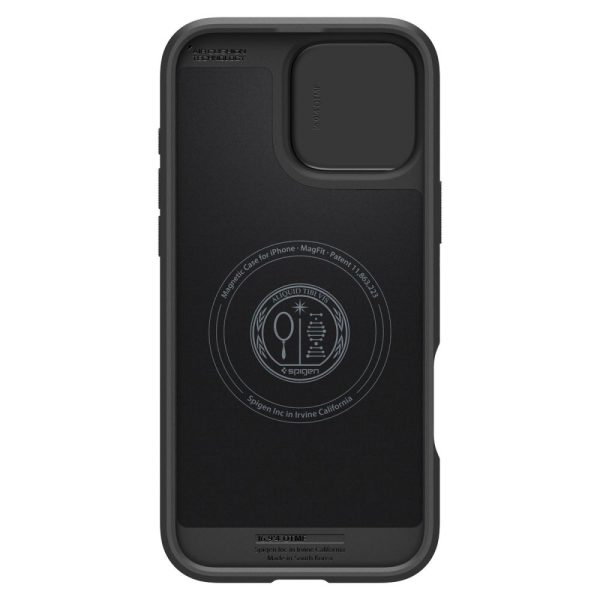 Θήκη Spigen Optik Armor (MagFit) Black-Apple iPhone 16 Pro Max (ACS08015) - Image 4