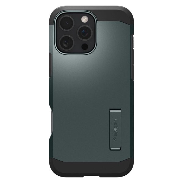 Θήκη Spigen Tough Armor AI (MagFit) Abyss Green-Apple iPhone 16 Pro (ACS08148) - Image 3