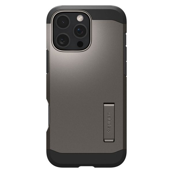 Θήκη Spigen Tough Armor AI (MagFit) Gunmetal-Apple iPhone 16 Pro (ACS08145) - Image 3